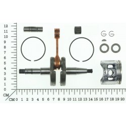 Crankshaft piston assy.